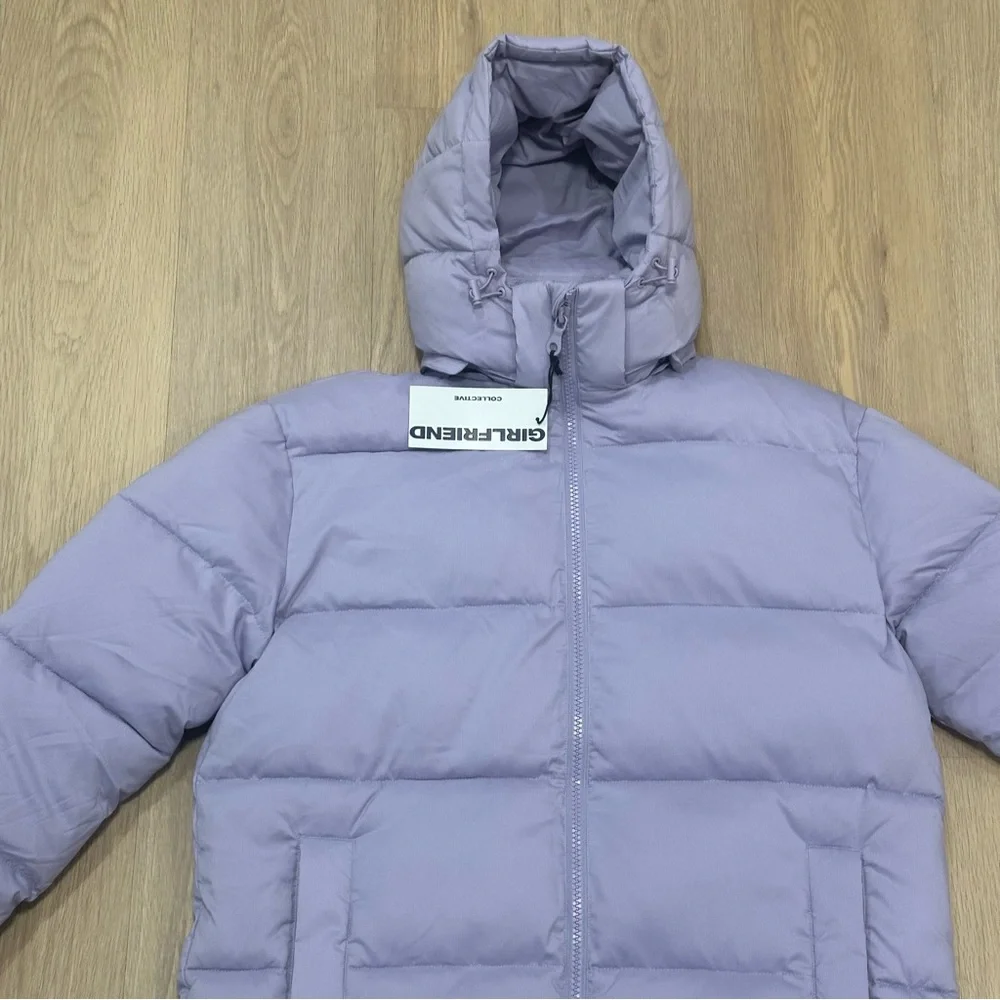 NWT Girlfriend Collective “Puffer Long Jacket” - Picture 6 of 16